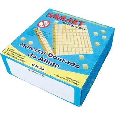 Imagem de Smmart 61387, Material, do Aluno em Madeira com 62 Peças, Multicor
