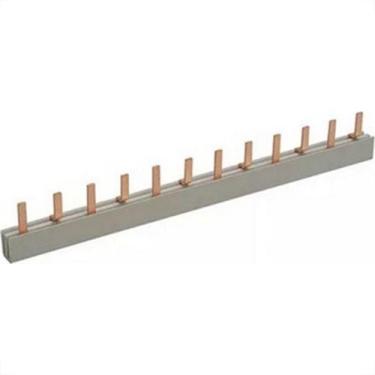 Imagem de Barramento Tramontina Bifasico Din Para 12 Disjuntores 63A. - 56300/10