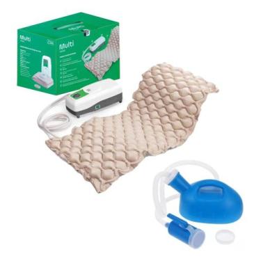 Imagem de Colchão Elétrico Anti Feridas Para Acamados 220V Já Acompanha Motor Co