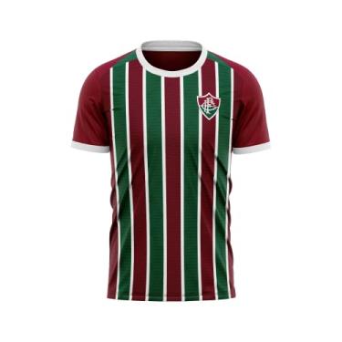 Imagem de Braziline Camiseta Fluminense Epoch, Branco/Vinho/Verde, P