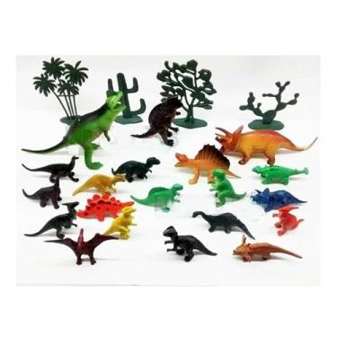 Imagem de Kit com 12 Mini Dinossauros - Brinquedos Dino para Crianças, Diversão e Aventura Garantida