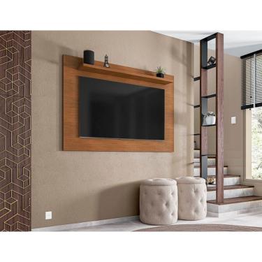 Imagem de Painel Para Tv Safira 1.35 Cedro - Casa D Móveis