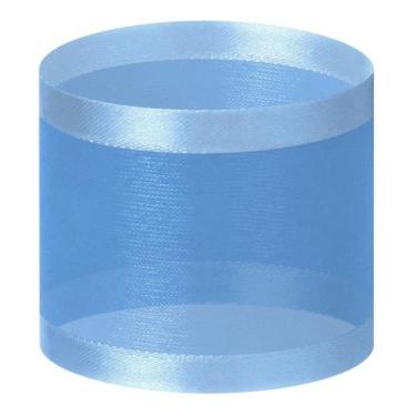 Imagem de Fita De Organza C Cetim 40mm X 10 Metros C/14 Un 140metros - Fitas Reg