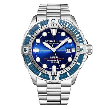 Imagem de Relógio Masculino Stuhrling Astral 1005 Automático 45mm, Prata