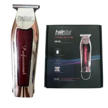 Imagem de Maquina De Acabamento Para Cabelo Barba Hairstar Km-202, Bivolt