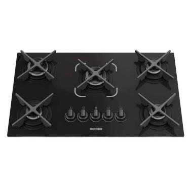 Imagem de Cooktop Itacook Itatiaia 5 Bocas Preto Bivolt 127 E 220V