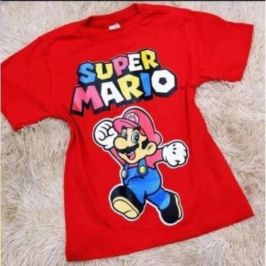 Imagem de Camiseta Infantil Minecraft, Camiseta Verão Camiseta Meninos Super Mar