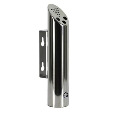 Imagem de ZABEES Cinzeiro externo de aço inoxidável montado na parede, pátio, tabuleiro, público, para shopping, hotel, elevador, entrada, cinzeiro de grande capacidade