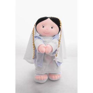 Imagem de Pelúcia Boneca Religiosa Maria 32CM - ZIP
