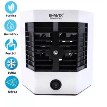 Imagem de Mini Ar Condiciona Portátil Climatizador Umidificador Clima R3 - WCAN