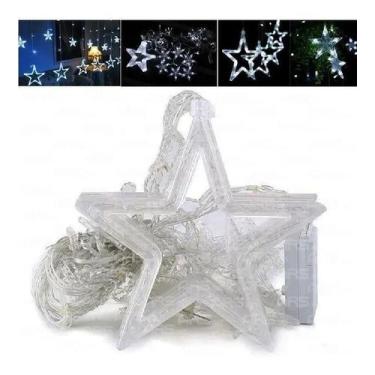 Imagem de Pisca Pisca Cascata 138 Led Estrela Natal 110v - Nakasaki