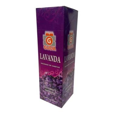 Imagem de Incenso Lavanda Guda Indiano 25 Caixas com 7 Varetas - Lua Mística - 1