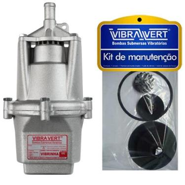 Imagem de Bomba Submersa De Poço + KIT DE MANUTENÇÃO Vibrinha 125V - Vibra Vert