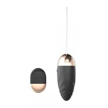 Imagem de Vibrador Bullet Com Controle Murney 10 Vibrações Prazer Intenso e Estimulação Fácil [PRETO]