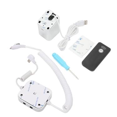 Imagem de Exibição de telefone celular anti -roubo Stand com alta sensibilidade Alarme de segurança Charging Remote controle remoto infravermelho para exibição ABS PC Alumínio de alumínio (para Android)
