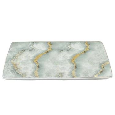 Imagem de Travessa retangular Nero Grigio em cerâmica L34xP16xA3,5cm cinza