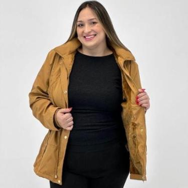 Imagem de Jaqueta Blue Rose Parka Plus Size Nylon Feminina-Feminino