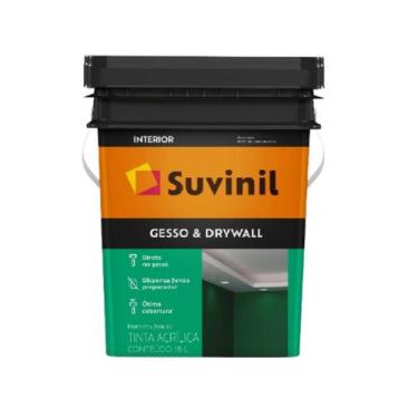 Imagem de Tinta Acrílica Gesso e Drywall 18L Suvinil - 000205