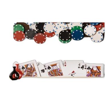 Imagem de Papel De Parede 3D Salão De Jogos Cartas Poker 3,5M Jcs76 - Você Decor