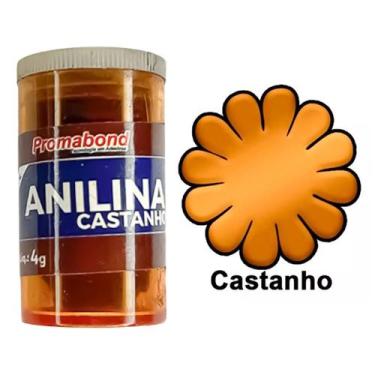 Imagem de Anilina A Álcool Pó Corante Madeira Arte Cor Castanho - Promabond