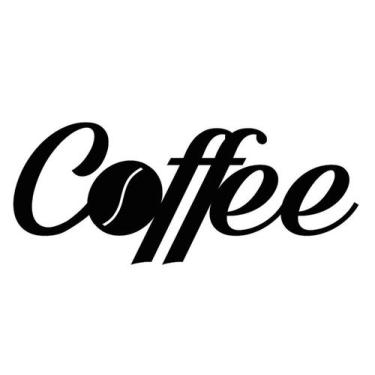 Imagem de Aplique letreiro Coffee Para Cantinho Do Café Decoração Mdf - Estilus 