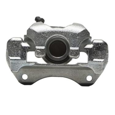 Imagem de R1 Concepts Pinça de freio traseira esquerda prateada revestida de zinco CAL-76663| Serve para Toyota Highlander 2001-2003