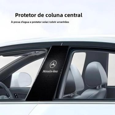 Imagem de Mercedes Benz B R G GLK GLA C200 E200 S400 Adesivos De Carro B-Pilar C