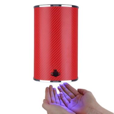 Imagem de Secador de mãos automático ECO-1800 INOX 127V - Vermelho 3D