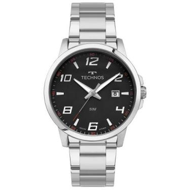 Imagem de Relógio Technos Masculino Racer Prata - 2315LAT/1P