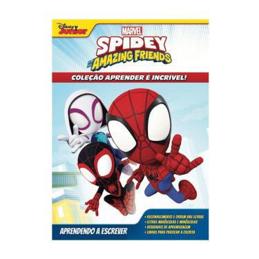 Imagem de Aprender Incrível Marvel Aranha Spidey E Amigos - Aprendendo A Escrever