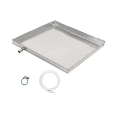 Imagem de IEUDNS Conjunto de bandeja coletora de água para ar condicionado Kit de bandeja coletora de drenagem Acessórios versáteis Kit de de água de fácil utilização