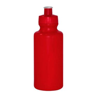 Imagem de Kit 50 Squeezes 550Ml Vermelho Plástico Premium