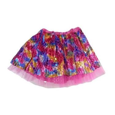 Imagem de Saia Tule ( TUTU ) Sereia Colorida Infantil - Festas e Fantasias