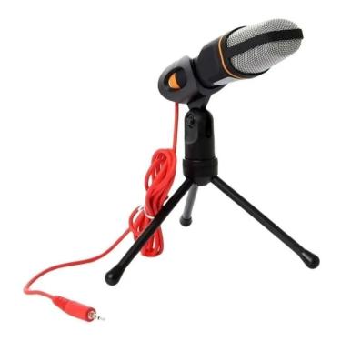 Imagem de Microfone Condensador De Mesa Alta Sensibilidade Com Tripé Bm888