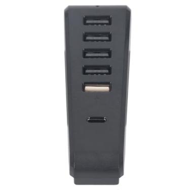 Imagem de 6 PORT USB 2.0 HUB SPLITTER DE EXPERNAÇÃO DE EXPANSÃO DE HUBO Extender para Slim Game Console com material de ABS durável e design requintado