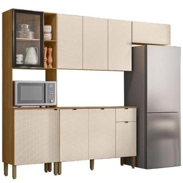 Imagem de Cozinha Vert Plus Completa 4 Peças 9 Portas 1 Gaveta Kits Parana