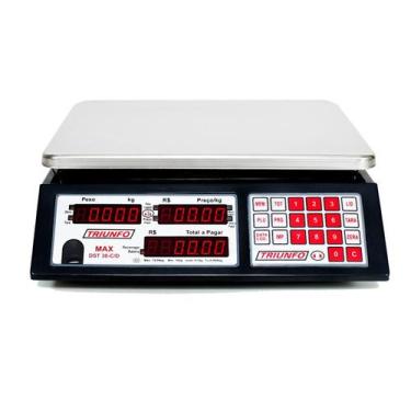 Imagem de Balança comercial digital Triunfo MAX DST-30-C-T 30kg Bivolt