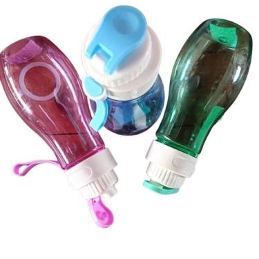 Imagem de Garrafa Squeeze 550ml Plástica com Tampa e Alça Esportiva - Ogle Ecomm