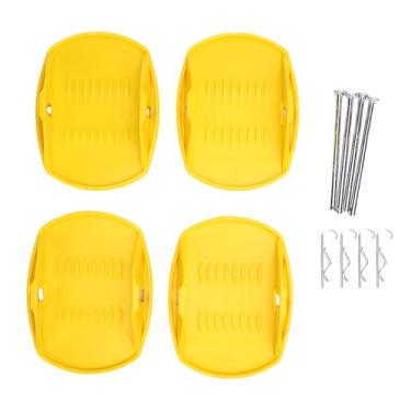 Imagem de aqxreight 4pcs Fortes Almofadas de Pernas de Travão Pesado As Almofadas Estabilizadoras Impedem a Afundamento de Auxílios na Estabilização para o Trailer de Viagem de Veículos de