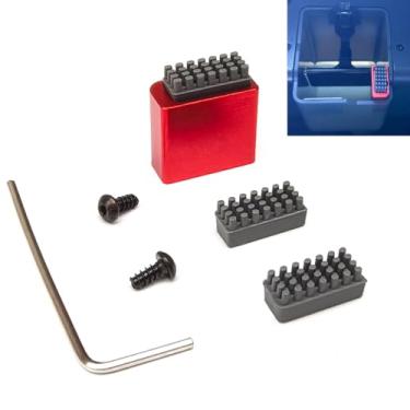 Imagem de Kit de escova de bocal de alumínio para impressoras 3D Bambu-Lab P1S/P1P/X1/X1C/X1E Plug in Play, cabeças de escova de atualização, limpador de bocal de silicone para limpar filamento de 1,75 mm PLA