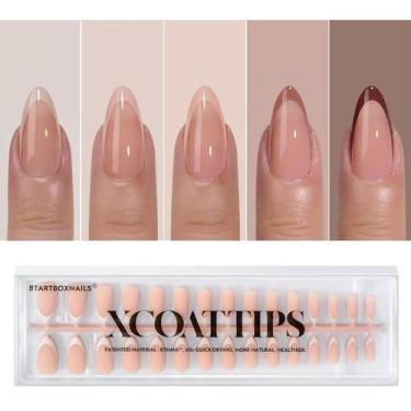 Imagem de Press on Nails btartboxnails XCOATTIPS French Gel Skin Tone