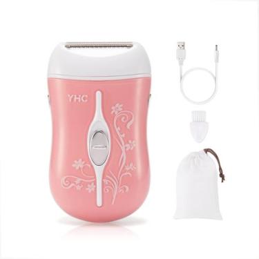Imagem de Barbeador elétrico YHC para mulheres sem fio Lady Shaver USB