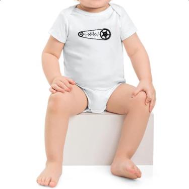 Imagem de Body infantil Batimento cardiaco catraca bicicleta - Alearts, GG