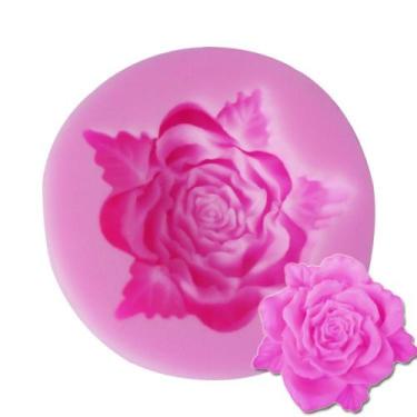 Imagem de Molde de silicone rosa para decorar f219 - CM