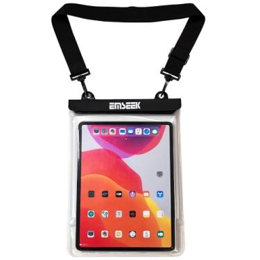 Imagem de EMSEEK Capa protetora flutuante à prova d'água para tablet iPad Pro, iPad Air de 13 polegadas, MacBook Air, Galaxy Tab S9+, Surface Pro9, tablet e laptop de até 13 polegadas, perfeita para piscina e
