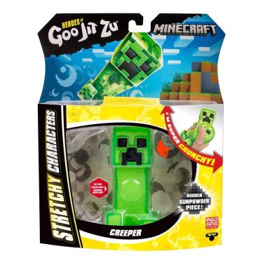 Imagem de Boneco Elástico Creeper de 12cm - Goo Jit Zu Minecraft
