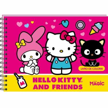 Imagem de Livro - Hello Kitty - Livro de Colorir