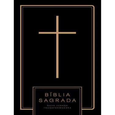 Imagem de Biblia Nvt Cruz All Black - Letra Normal