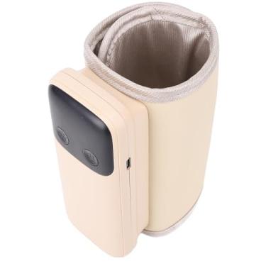 Imagem de Asixxsix Aquecedor de mamadeiras, aquecedor de mamadeiras sem fio recarregável por USB, aquecedor de leite inteligente com temperatura constante para viagens