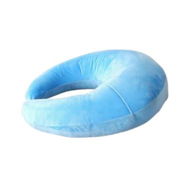 Imagem de Ｂｅｓｇａ Almofada de Leitura, Almofada de de Trabalho Antiderrapante, Multifuncional, Descanso de Colo para Mesa, Sofá, Sentar Na Cama, Casa, Azul, Tamanho real